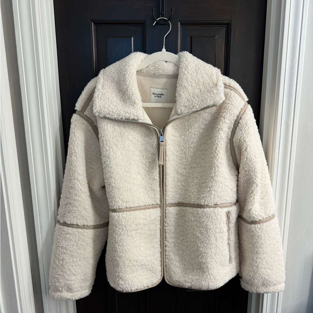Abercrombie Sherpa aviator jacket